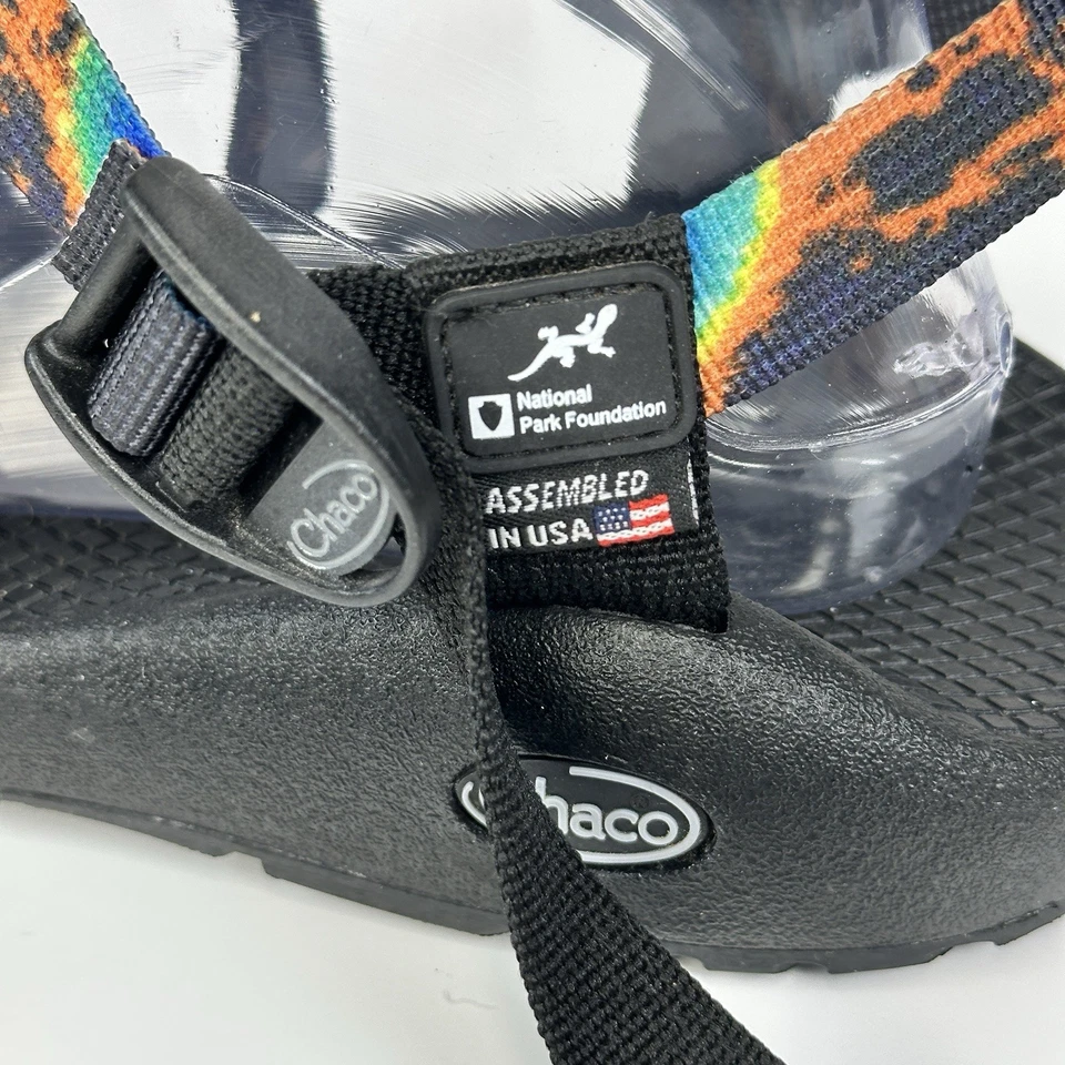 Mujer Chaco Cloud Z X Sandalias Correa Ajustable Tie Dye Talla 9 J108593 Exterior Foto 4 de 4