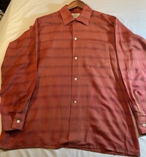 Vintage 1960  s Loop Collar Arrow Decton Monarch Men  s Long Sleeve Shirt M 15-15.