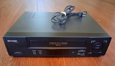 Sharp VC-H972U Hi-Fi Stereo 4-Head VHS HQ VCR Player/Recorder NTSC SD