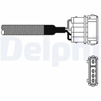 Delphi ES10976-12B1 Lambdasonde FüR Skoda Vw