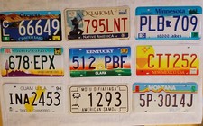 targhe auto americane