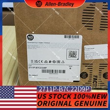 NEW AB 2711P-B7C22D9P HMI PanelView Plus 7 Color Key Touch Free Ship