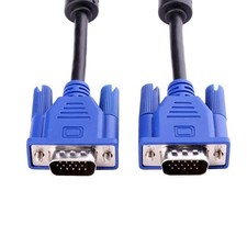 HD15 15Pin Gold Plated DB15 VGA Male to Male Monitor Cable to TV Computer Mon...