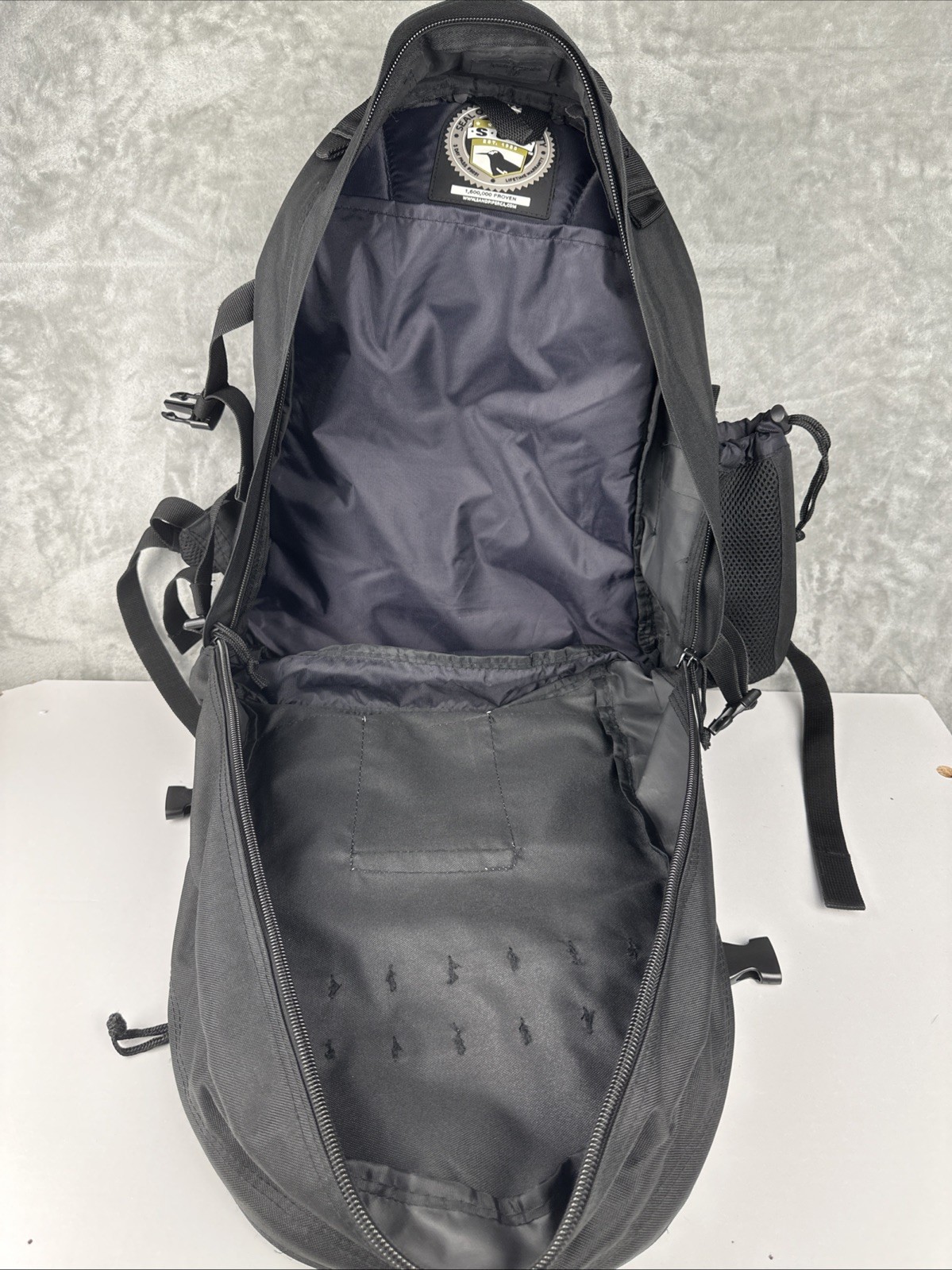 SOC Tactical Backpack Black TSA Approved Seal Of Authenticity 3 Day Pass #5031 image 6