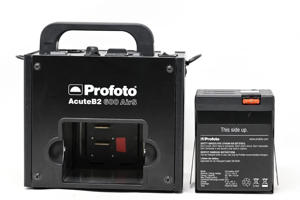 Profoto AcuteB2 600Ws AirS LiFe Power Pack B53 G2U Foto 4 de 4