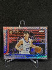 2025-26 TOPPS CHROME BASKETBALL X-FACTOR REFRACTOR BROOKS BARNHIZER OKC #295 RC