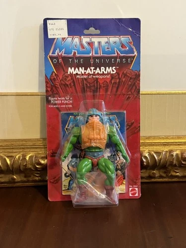 MOTU,VINTAGE,MAN-AT-ARMS,Masters of the Universe,MOC,carded,sealed,He-Man