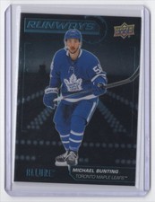 2022-23 Upper Deck Allure Runways Michael Bunting Toronto Maple Leafs #RW-14