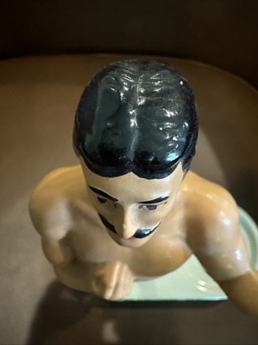 Vintage Frankfort Distillers Company "John L. Sullivan" Bourbon Statue Japan - Picture 7 of 11