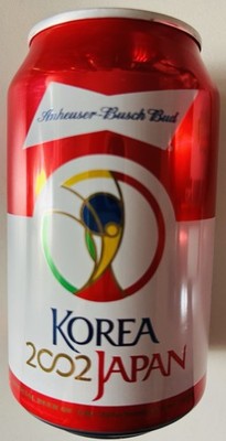 Anheuser Busch Bud Fifa World Cup 2026 Sammel Dose Korea 2002 Collector Can