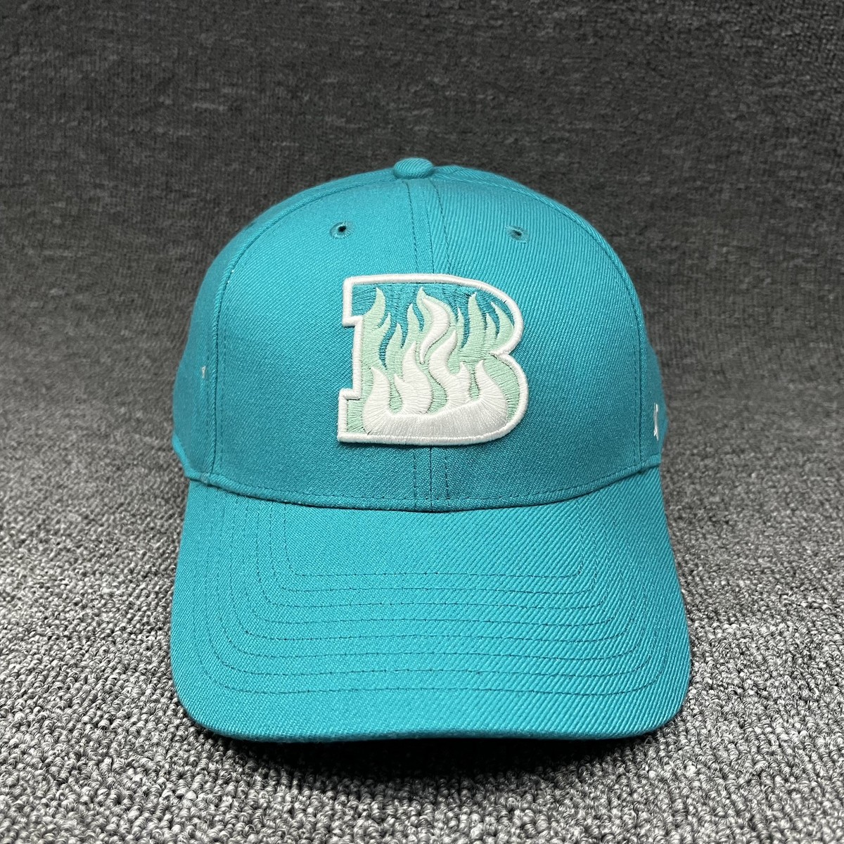 '47 Brand Brisbane Heat BBL Flame B Logo Hitch Snapback Hat Teal OSFA