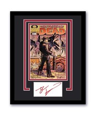 The Walking Dead Robert Kirkman Autographed Signed 11x14 Framed Photo #1 ACOA
