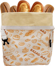 Reusable Beeswax Bread Bag Food Safe and Odor Proof Natural Storage Solution Bee