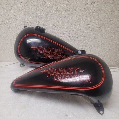 Knucklehead Flathead Panhead Shovelhead Oem 1979 Low Rider Tanks. Original Paint