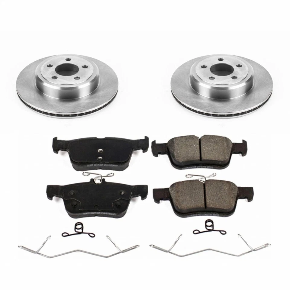 Power Stop Brake Kit For Ford Escape 2017 2018 2019 2020 Rear Autospecialty - Изображение 2 из 4