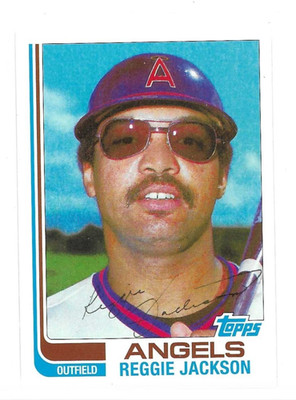 2016 Topps Berger's Best #BB2-1982 Reggie Jackson California Angels HOF