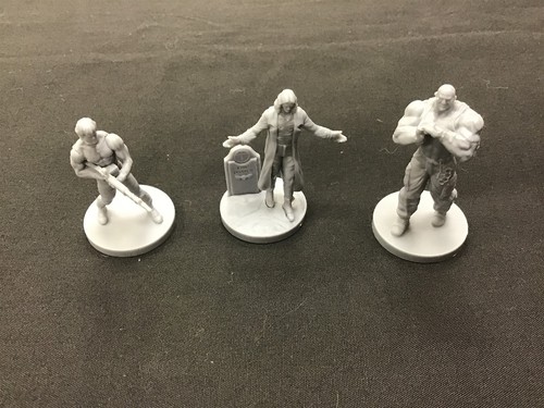Evil Genius Games ~ Set 3 Miniaturen ~ The Crow Rambo Brute ~ 32mm ~ OEJ