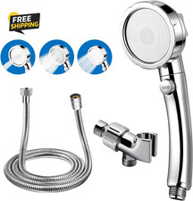 High Pressure Handheld Shower Head,3 Spray Modes Rv Shower Heads
