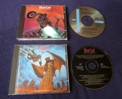 2 CDs Meat Loaf Bat Out Of Hell 1+2 = Rock And Roll Dreams Come True Top Zustand