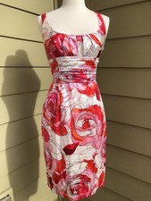 David Meister Silk Holiday Candy Kawaii Rose Coquette Dollcore Dollette Sz 2