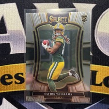 2025 Panini Select Savion Williams Premier Level #167 RC Packers