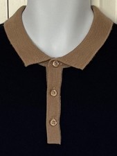 EXPRESS NWT X-Navy Rust Khaki Merino Wool Sweater M