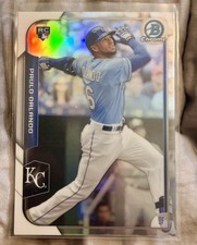 2015 Bowman Chrome - Paulo Orlando #194 Refractor /499 (RC) Kansas City Royals