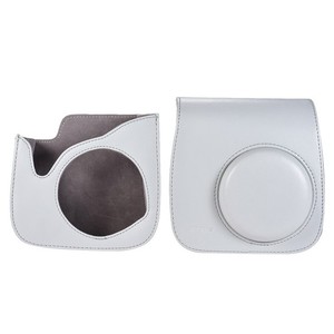 PU Instant Camera Case For Mini 9/8 White 5P1I