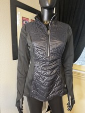 Champion Duo Dry Women's Black Long sleeve active pullover 1/4 zip