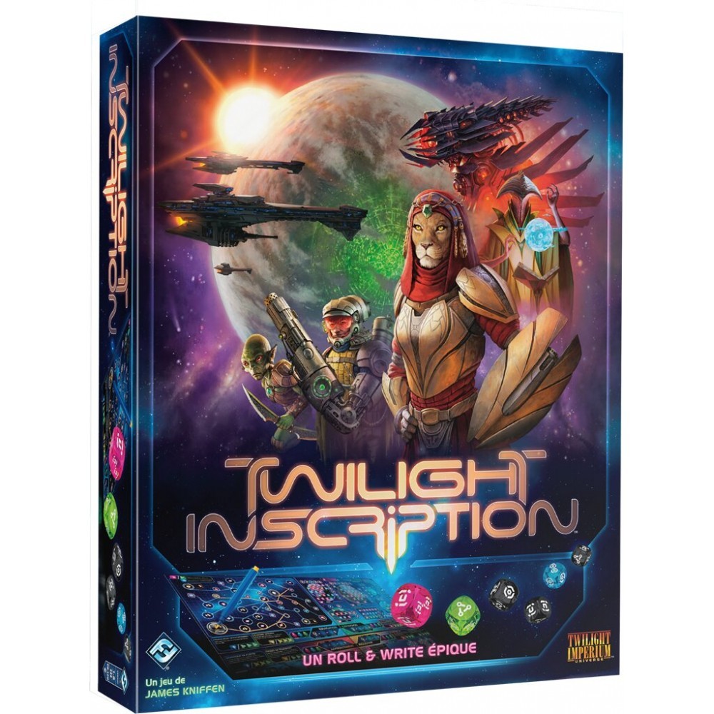 Jeu Twilight Inscription par Asmodée, version française de stratégie pour expert