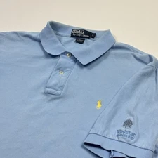 Polo Ralph Lauren Windstar Naples Bay Polo Shirt Short Sleeve Blue Men's Large
