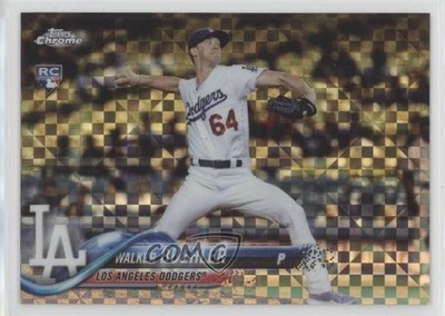 2018 Topps Chrome X-Fractor Walker Buehler #71 0o84