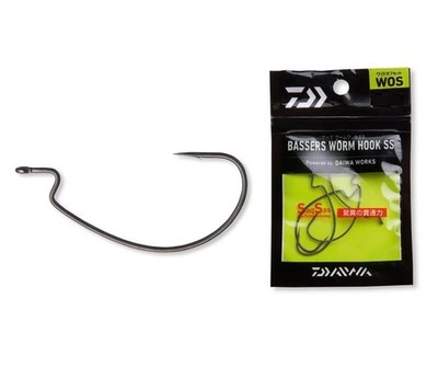 Daiwa Bassers Worm Hook WOS Offsethaken verschiedene Größen