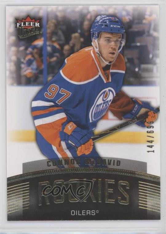 2015-16 Upper Deck Fleer Showcase Ultra Rookies /699 Connor McDavid #U1 RC