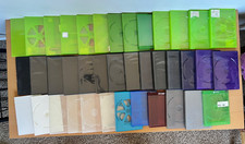 Lot of 39 Empty Blank CD DVD Video Game Disc Storage Cases Only