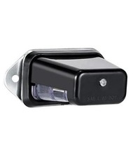 LED License Plate Light Waterproof 12V DC License Tag Light with Holder Black