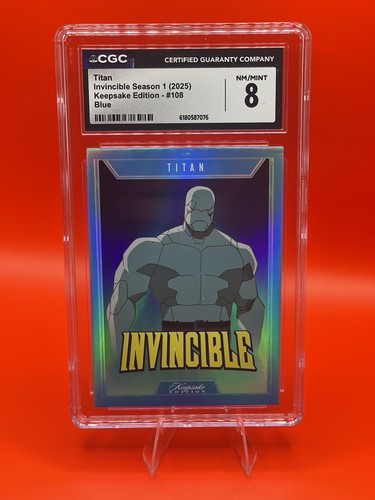 Titan 2025 Invincible Season 1 Titan #108 Blue Keepsake Edition CGC 8