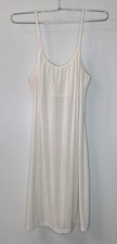 Vintage Olga Slip Undergarment Lingerie Dress 12209 Sie 36 Ivory w/Bra Support