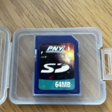 PNY Technologies PSD064-RF 64 MB SD Card (new/sealed)