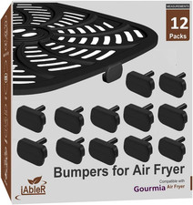Original Air Fryer Rubber Feet for Gourmia Air Fryers, 12-Packs Upgraded Food Gr
