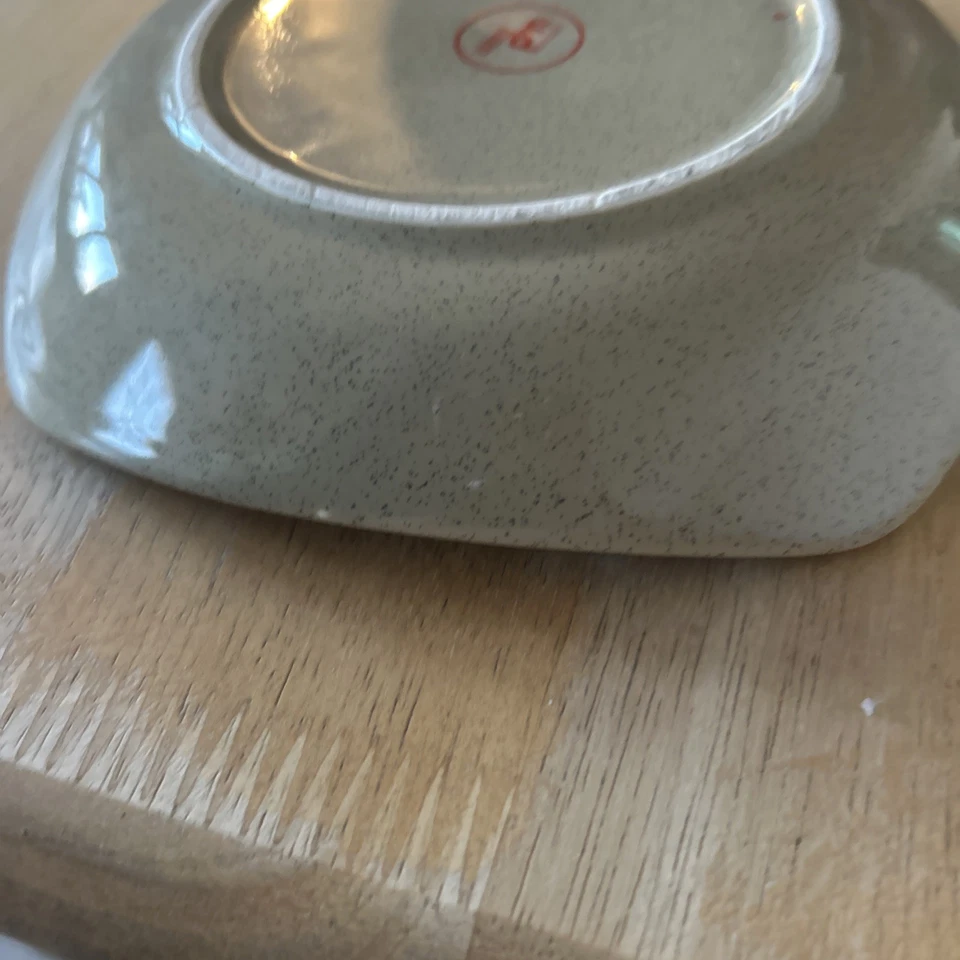 VINTAGE BASS BREWERY ADVERTISING PLATE PUB BAR MAN CAVE COLLECTABLE ASHTRAY DISH - Image 4 of 4