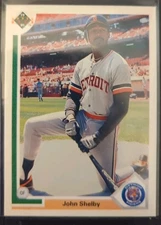 "Kenny Williams, John Shelby  Tigers". 1991 Upper Deck Baseball Card #201