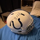 Andrew Luck Signed PSA/DNA Indianapolis Colts White Replica Football Helmet