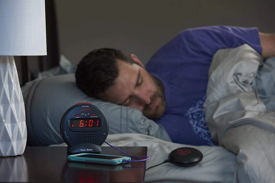 Sonic Alert SBJ525ss Bomb Jr., Black/Red - Image 2 of 4