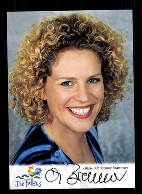 Christiane Brammer The Fallers Autograph Card Original Signed # BC 99720