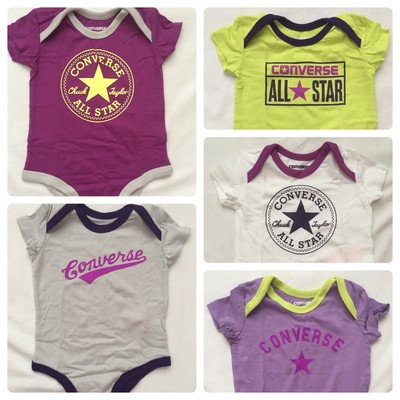 converse baby bodysuits