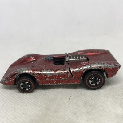 Hot Wheels Redline Ferrari 312P 1969 Red Made In Hong Kong | eBay