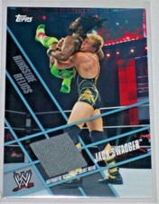 2011 Topps WWE Ring Skirt Relic Jack Swagger ECW AEW Bellator Jake Hager