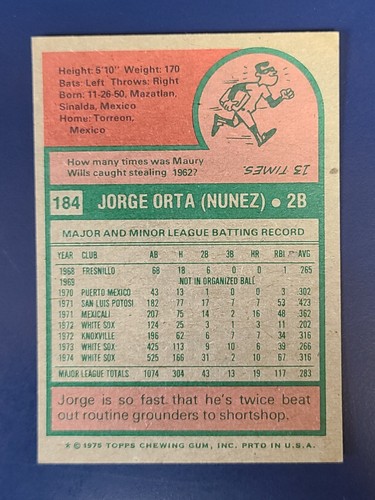 Tarjetas de béisbol Topps 1975 completan tu conjunto que elijas elegir cada una #1 - 220 - Imagen 195 de 225