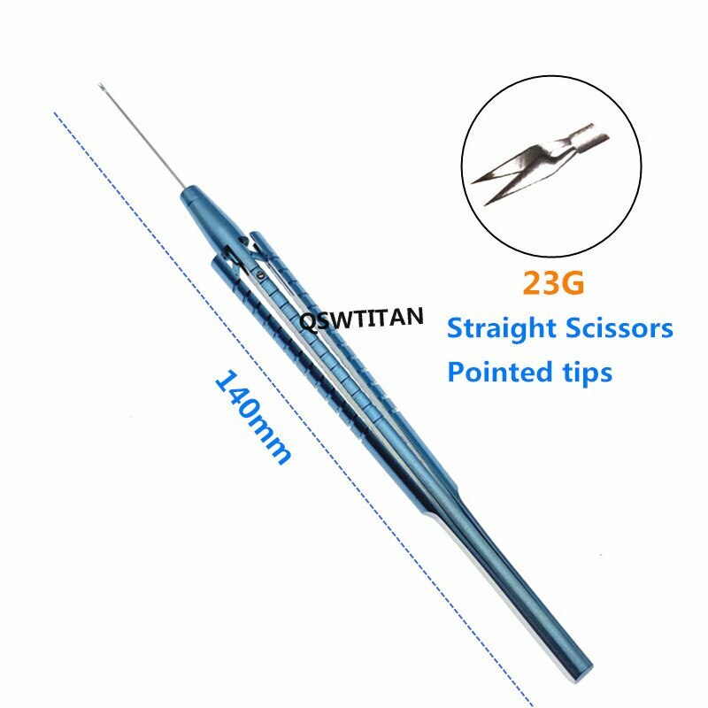 SS 23G Capsulorrhexis pinze albero curvo con brevi punte micro SS 23G Capsulorrhexis pinze albero curvo con brevi punte micro